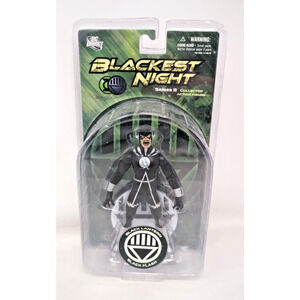Blackest Night Series 8 Black Lantern Black Flash 7" Action Figure DC Direct 201